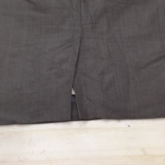 J. Crew linen hi waisted career pencil skirt sz 8 - Picture 4 of 4